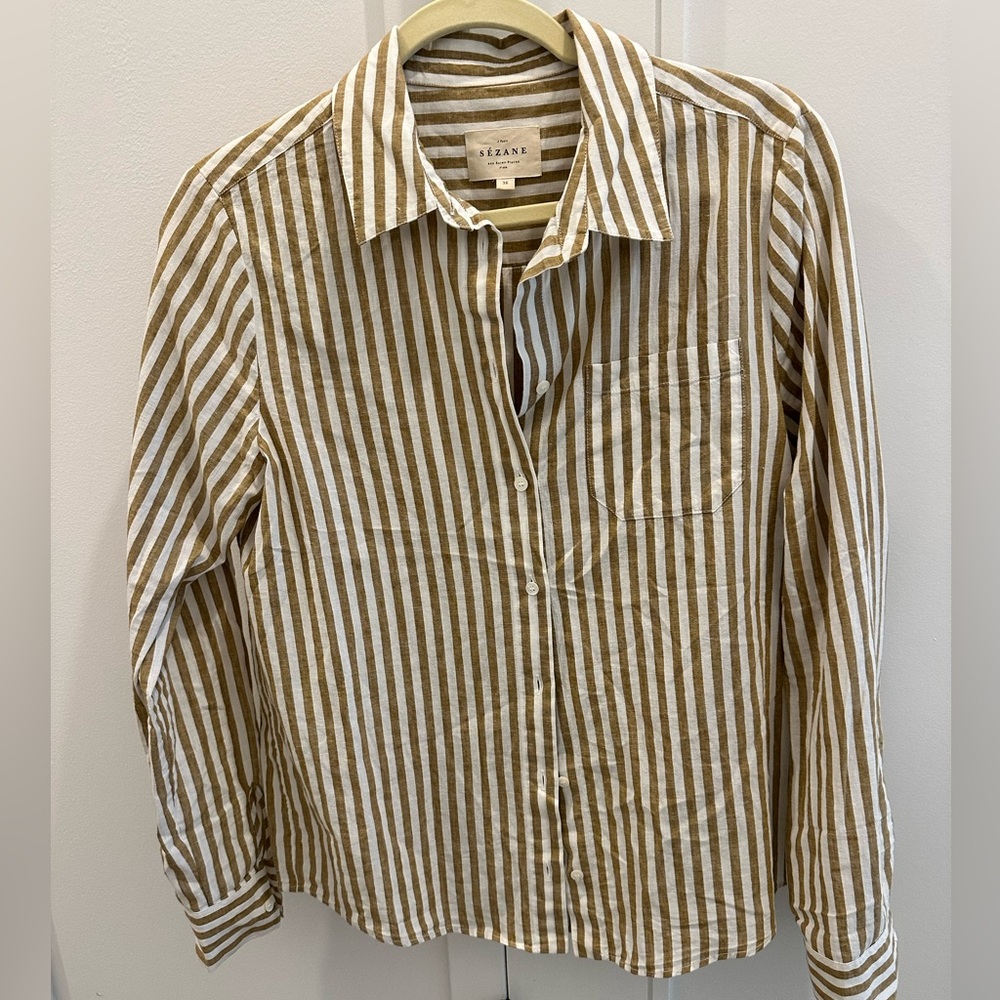 Sezane button down